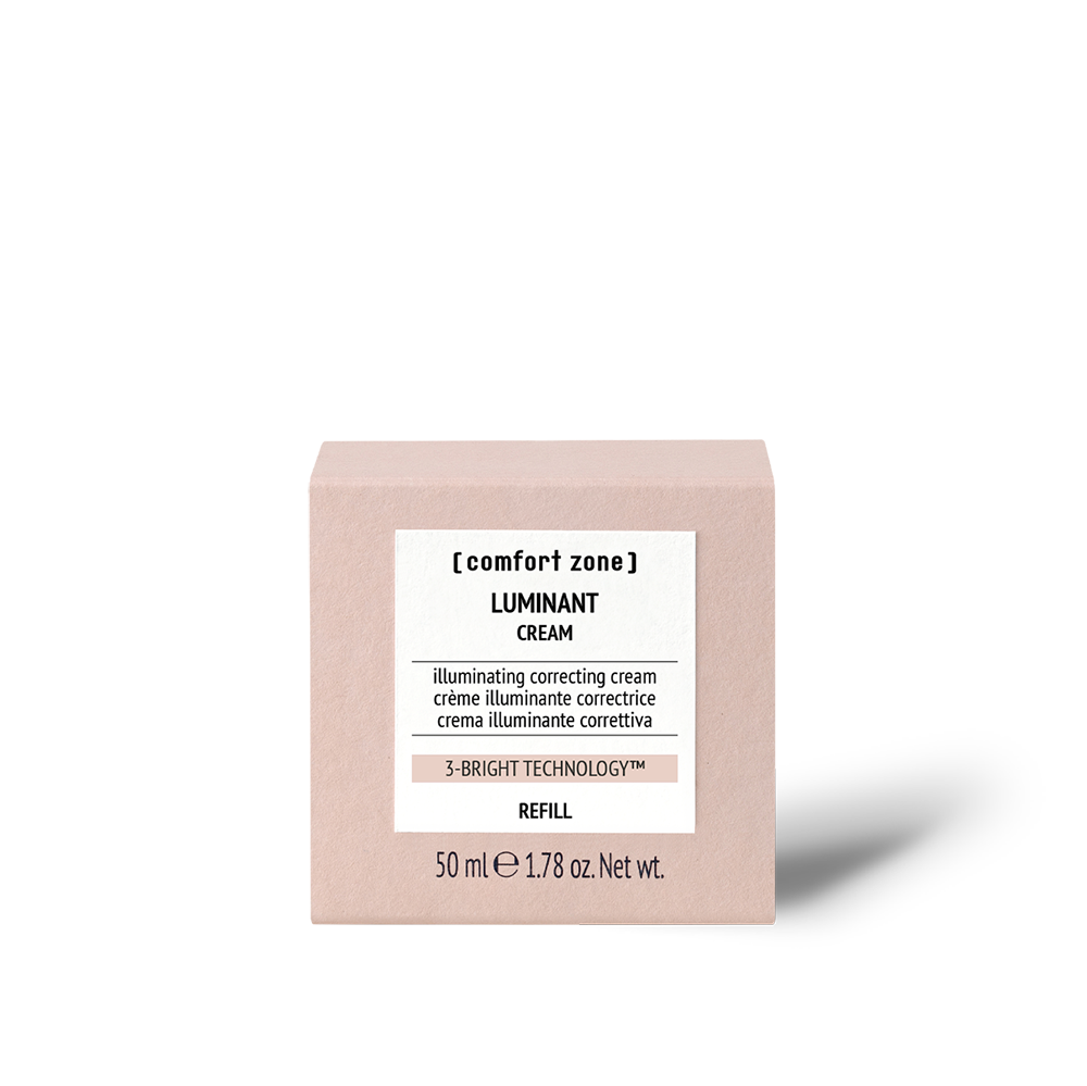 COMFORT ZONE LUMINANT Odos spalvą šviesinantis, koreguojantis kremas - papildymas, 50 ml